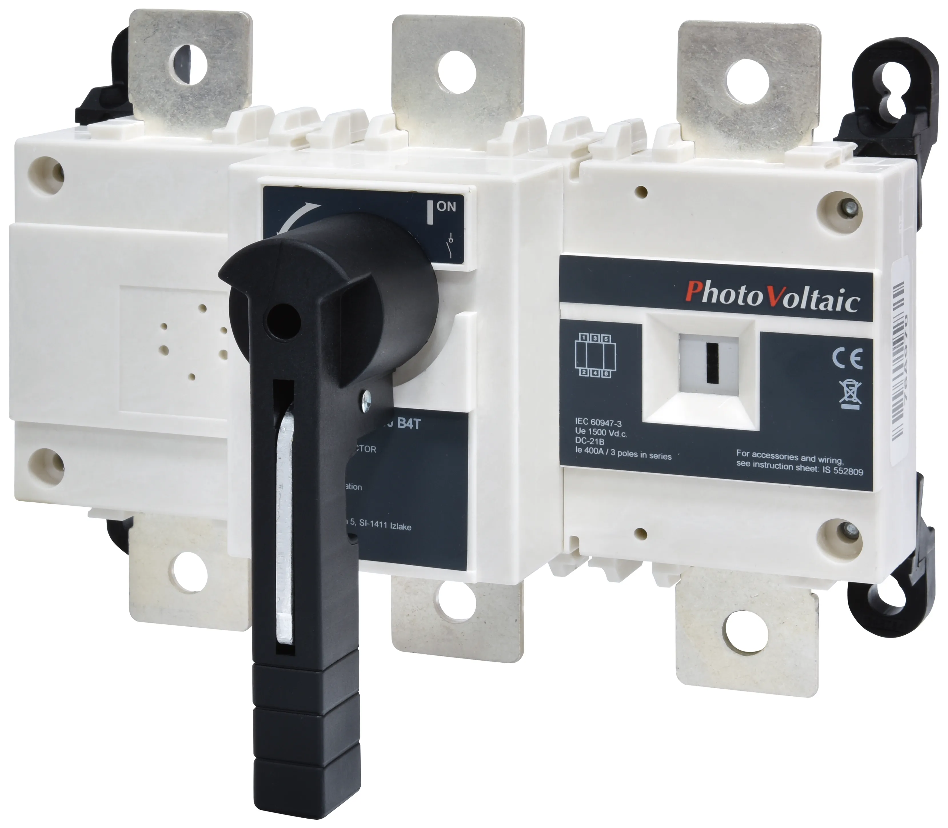 PV szakaszoló kapcsoló LBS 400 3P DC1500 B4T 004661993
