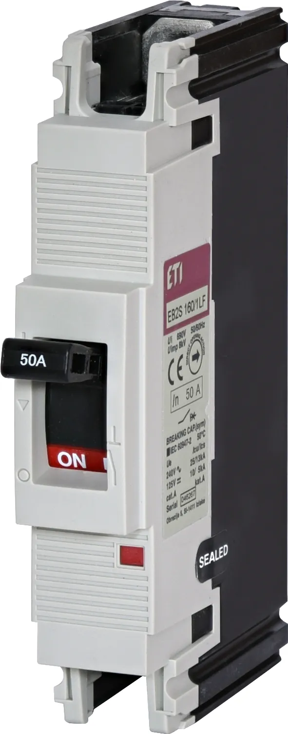 Öntöttházas megszakító EB2S 160/1LF 50A 1p 004671006