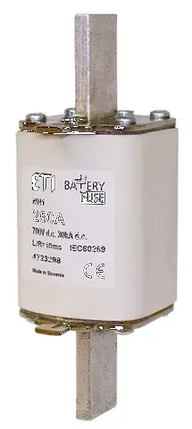 Olvadóbiztosító NHS2/110 gBat 125A/700V DC 004724300