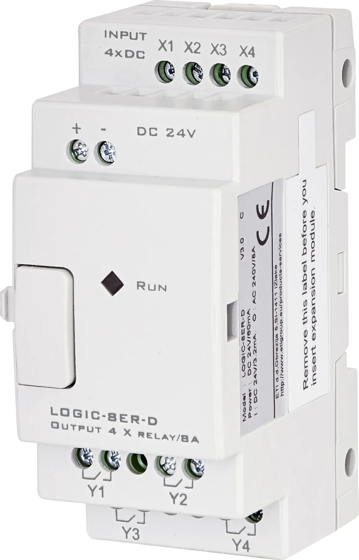 Vezérlő tartozék LOGIC-8ER-D 004780008