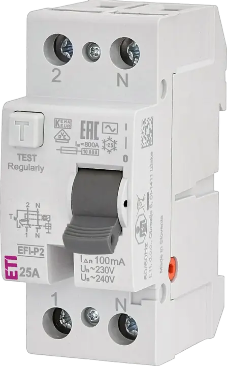Kép erről: EFI-P2 AC 25/0.1