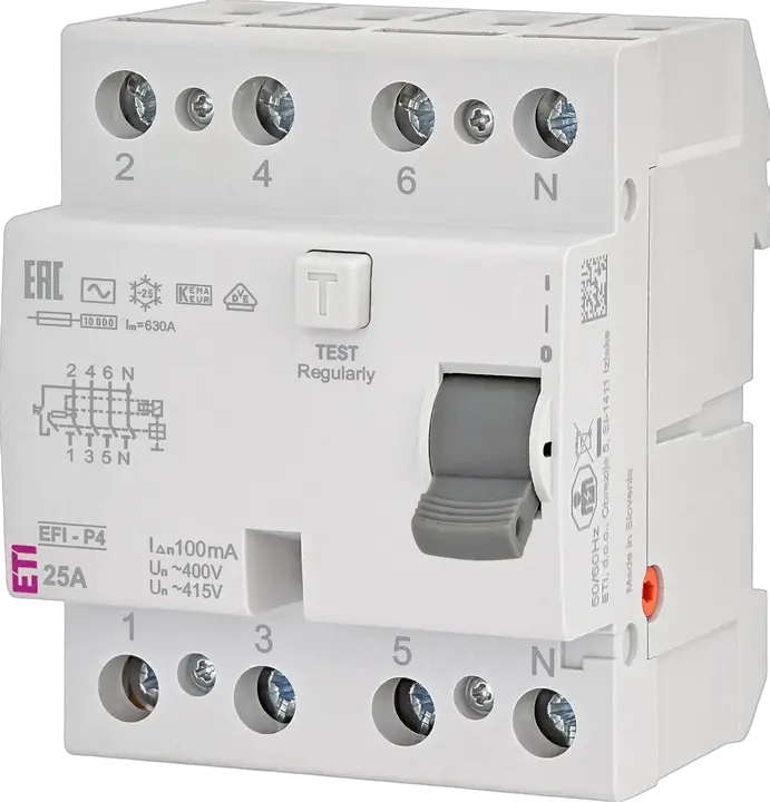 Kép erről: EFI-P4 AC 25/0.1