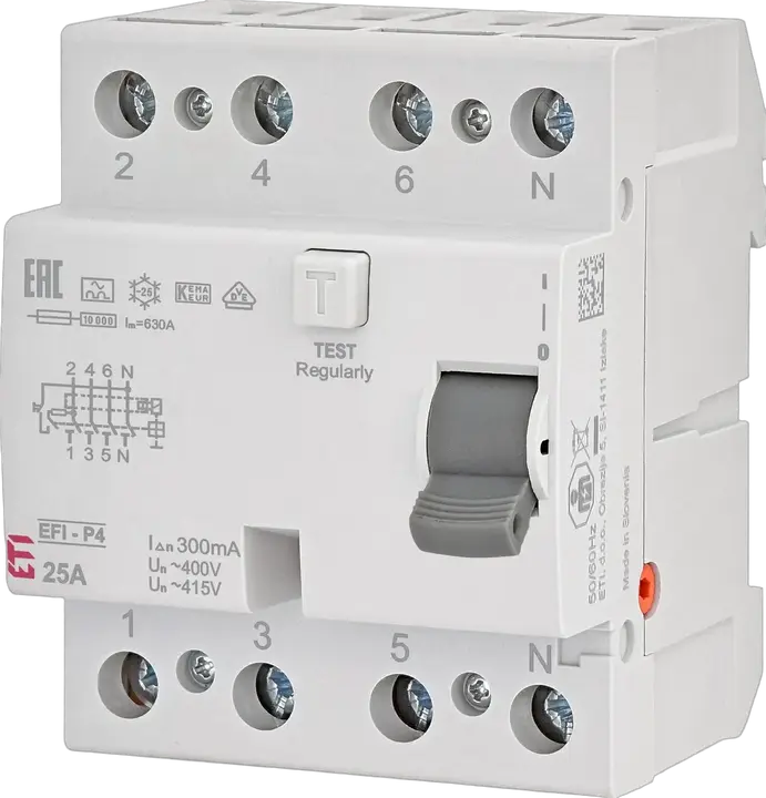 Kép erről: EFI-P4 A 63/0.1 127V