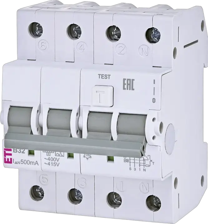 Kép erről: KZS-4M 3p+N A B32/0.5