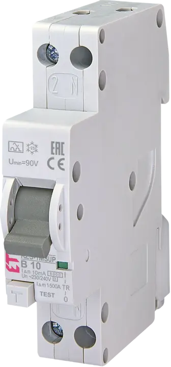 Kép erről: *KZS-1M-SUP 1p+N A B10/0.01