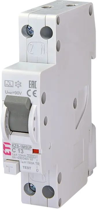 Kép erről: *KZS-1M-SUP 1p+N A C13/0.01