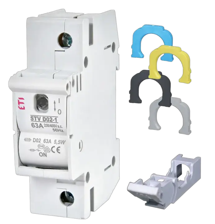 Kép erről: STV D02 1p 63A/400V komplet