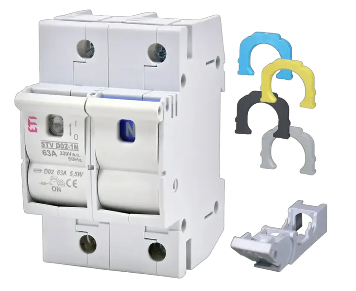 Kép erről: STVD02 1p+N 63A/400V komplet