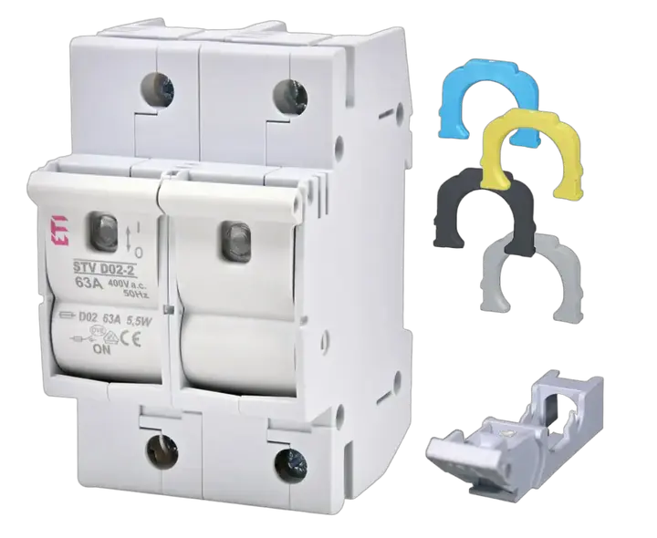 Kép erről: STV D02 2p 63A/400V komplet