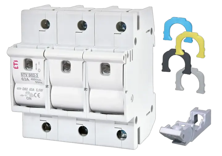 Kép erről: STV D02 3p 63A/400V komplet