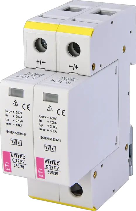Kép erről: *ETITEC C T2 PV 550/20