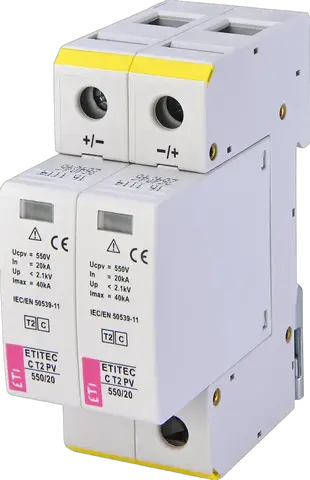 Kép erről: *ETITEC C T2 PV 550/20