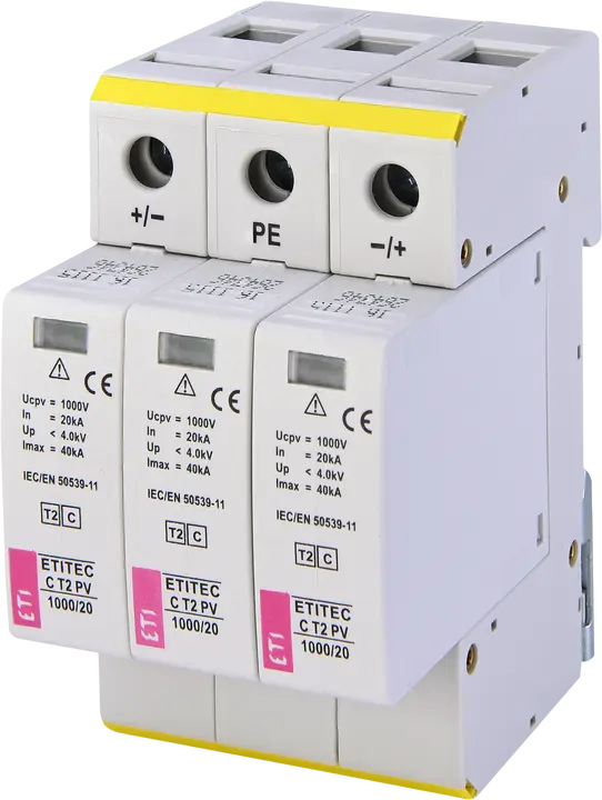 Kép erről: * ETITEC C T2 PV 1000/20