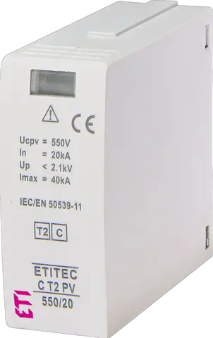 Kép erről: *MOD.ETITEC C T2 PV 550/20