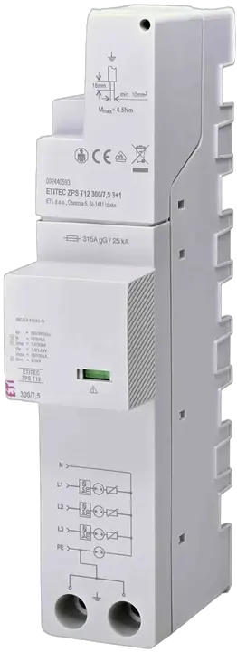 Kép erről: *ETITEC ZP T12 300/7,5 3+0