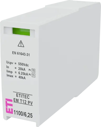 Kép erről: MOD. EM T12 PV 550/6,25