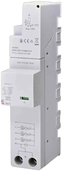Kép erről: ETITEC ZPS T12 300/12,5 3+1 RC