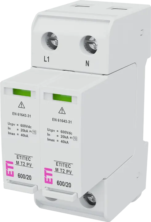 Kép erről: ETITEC M T2 PV 600/20