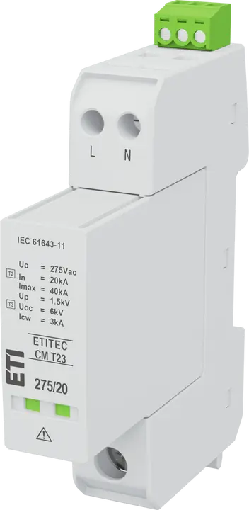 Kép erről: ETITEC CM T23 275/20 2+0 RC