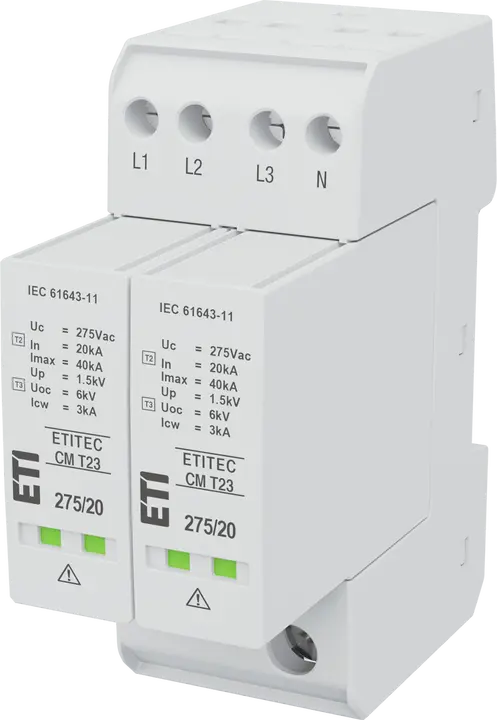 Kép erről: ETITEC CM T23 275/20 4+0 RC