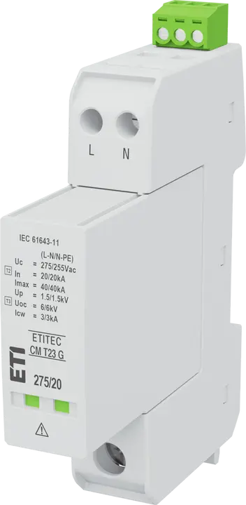 Kép erről: ETITEC CM T23 275/20 1+1 RC