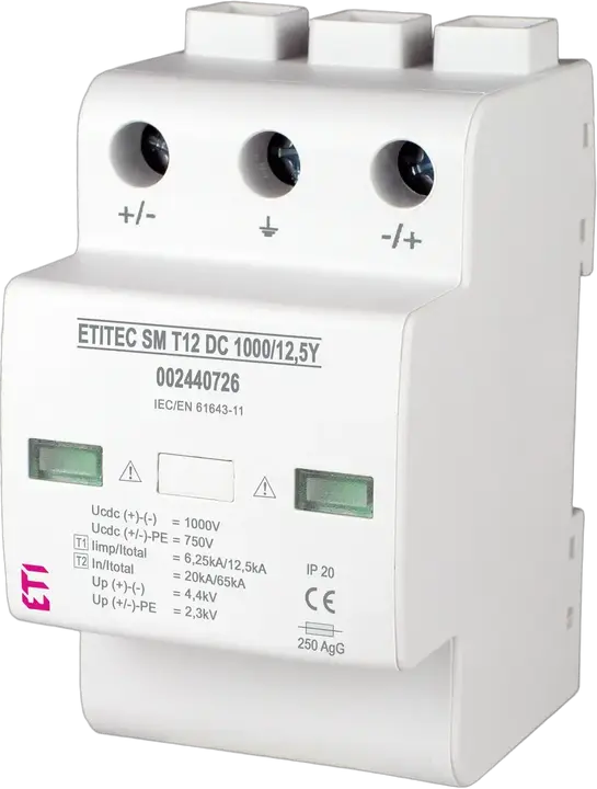 Kép erről: ETITEC SM T12 DC 1000/12,5 Y