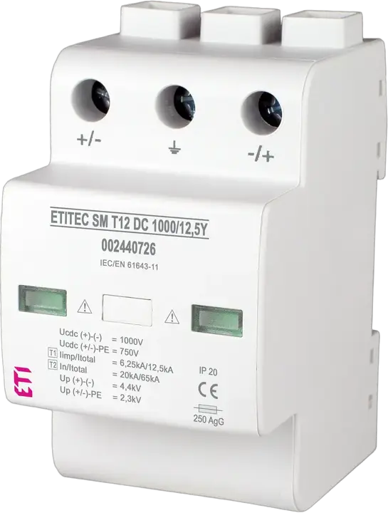Kép erről: ETITEC SM T12 DC 1000/12,5 Y R