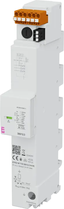 Kép erről: ETITEC NF T123 300/12,5 3+0 RC