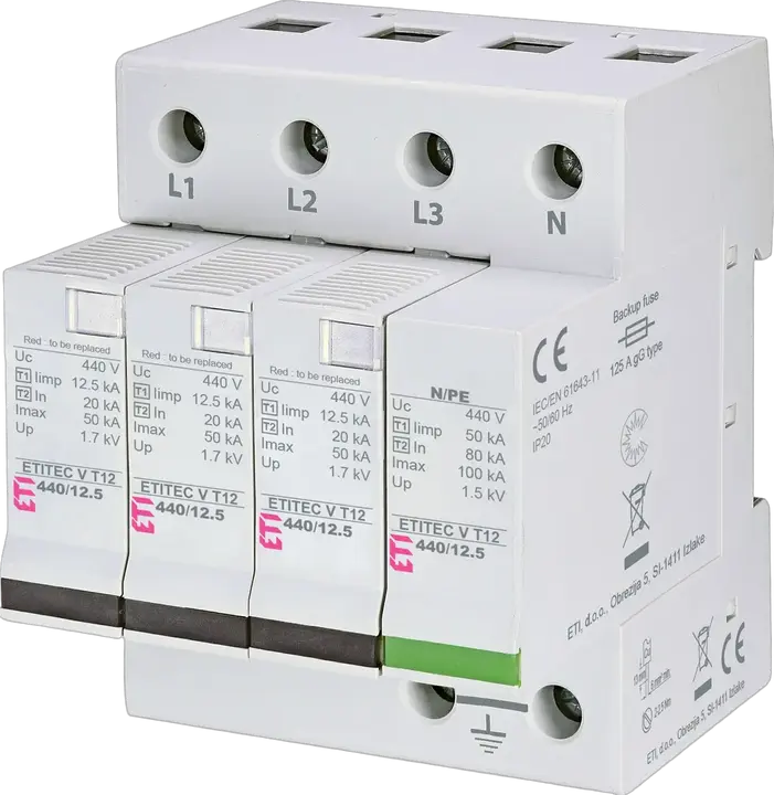 Kép erről: ETITEC V T12 440/12,5 4+0 RC