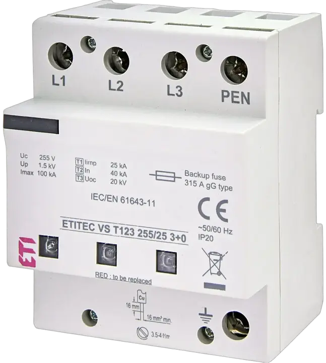 Kép erről: ETITEC VS T123 255/25 3+0