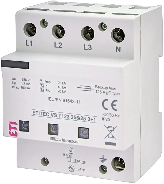 Kép erről: ETITEC VS T123 255/25 3+1