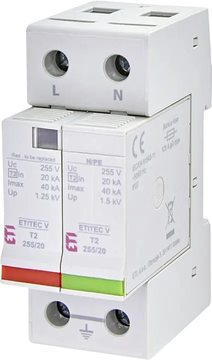 Kép erről: *ETITEC V T2 255/20 1+1 RC