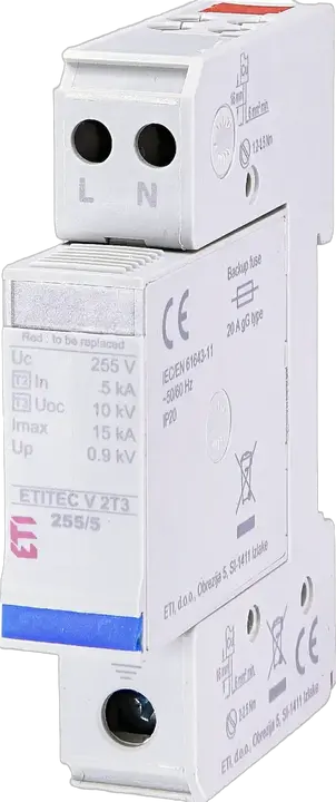 Kép erről: ETITEC V 2T3 440/5 2+0 RC