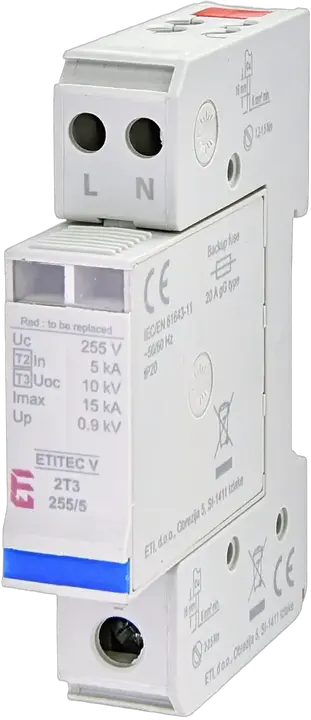 Kép erről: ETITEC V 2T3 255/5 1+1 RC