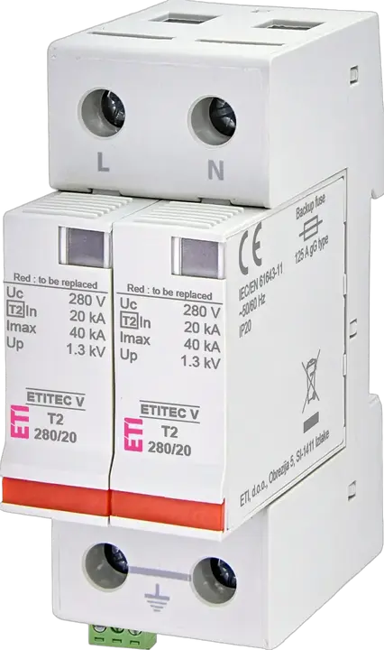 Kép erről: ETITEC V T2 280/20 2+0 RC