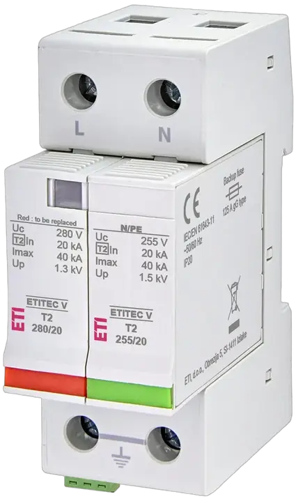 Kép erről: ETITEC V T2 280/20 1+1 RC