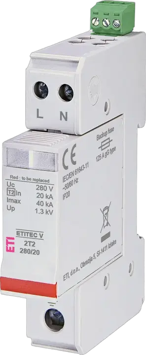 Kép erről: ETITEC V 2T2 280/20 2+0 RC