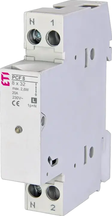 Kép erről: PCF 8 1p+N LED L