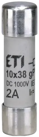 CH10x38 gPV 2A/1000V DC