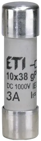 Kép erről: CH10x38 gPV 3A/1000V DC