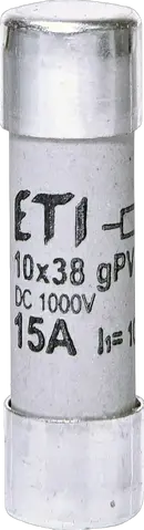 Kép erről: CH10x38 gPV 15A 1000V UL