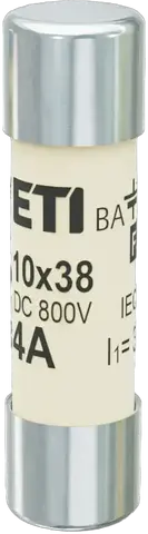 Kép erről: CH10x38 gBat 4A/800V DC