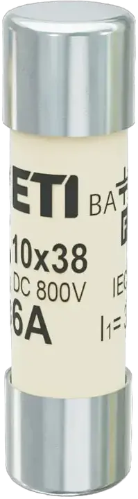 Kép erről: CH10x38 gBat 6A/800V DC
