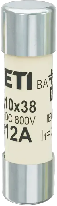 Kép erről: CH10x38 gBat 12A/800V DC