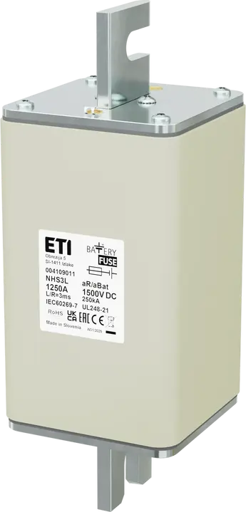 Kép erről: NHS3L aR/aBat 1250A/1500V DCAL