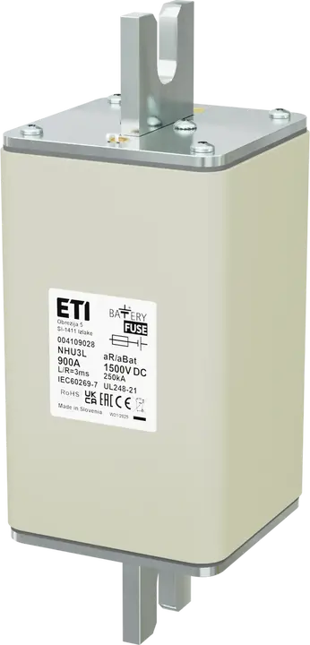 Kép erről: NHU3L aR/aBat 900A/1500V DC AL