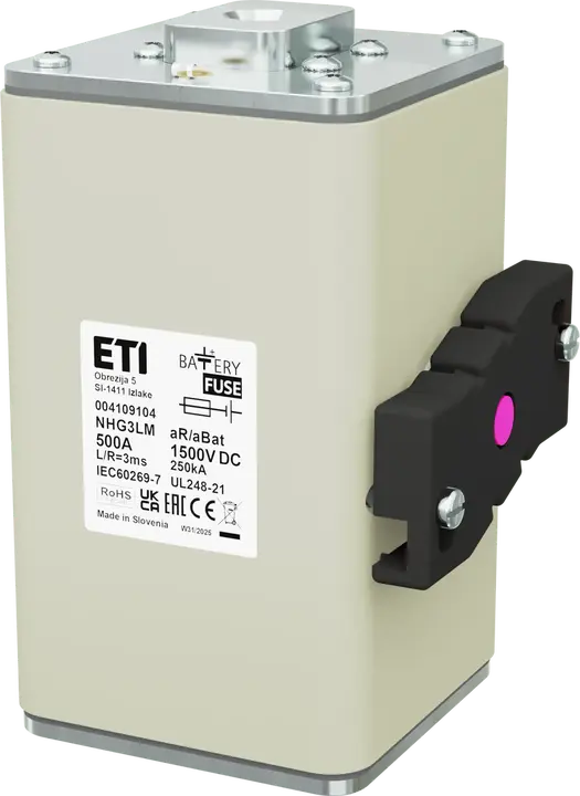 Kép erről: NHG3LM aR/aBat 500A/1500V DCAL
