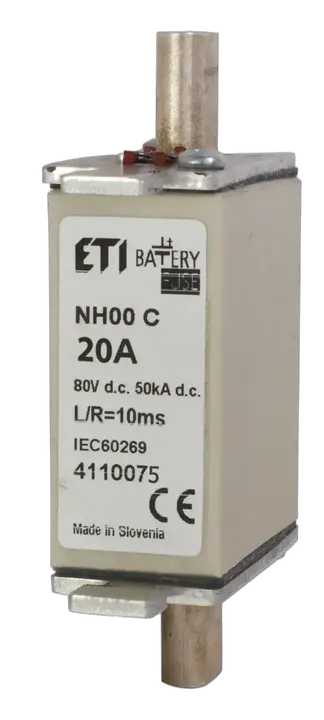 Kép erről: NH000 gBat 20A/80V DC
