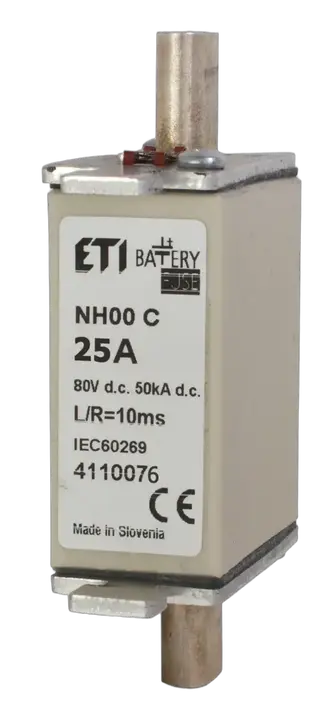 Kép erről: NH000 gBat 25A/80V DC