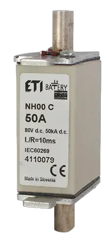 Kép erről: NH000 gBat 50A/80V DC